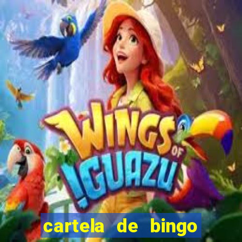 cartela de bingo cha de panela